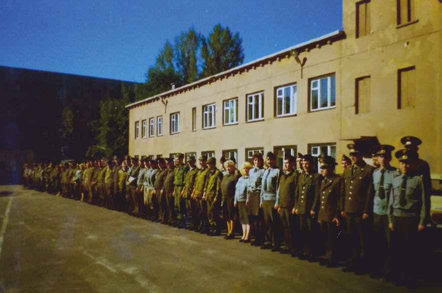 Личный состав части, 1999 год