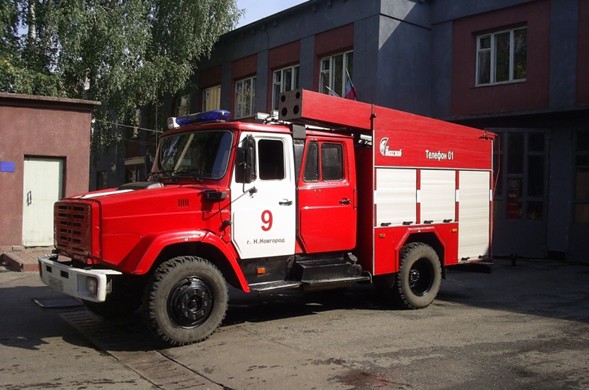 Пожарная автоцистерна АЦ-2,5-40 на шасси ЗИЛ-433362